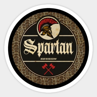 Spartan Session Sticker